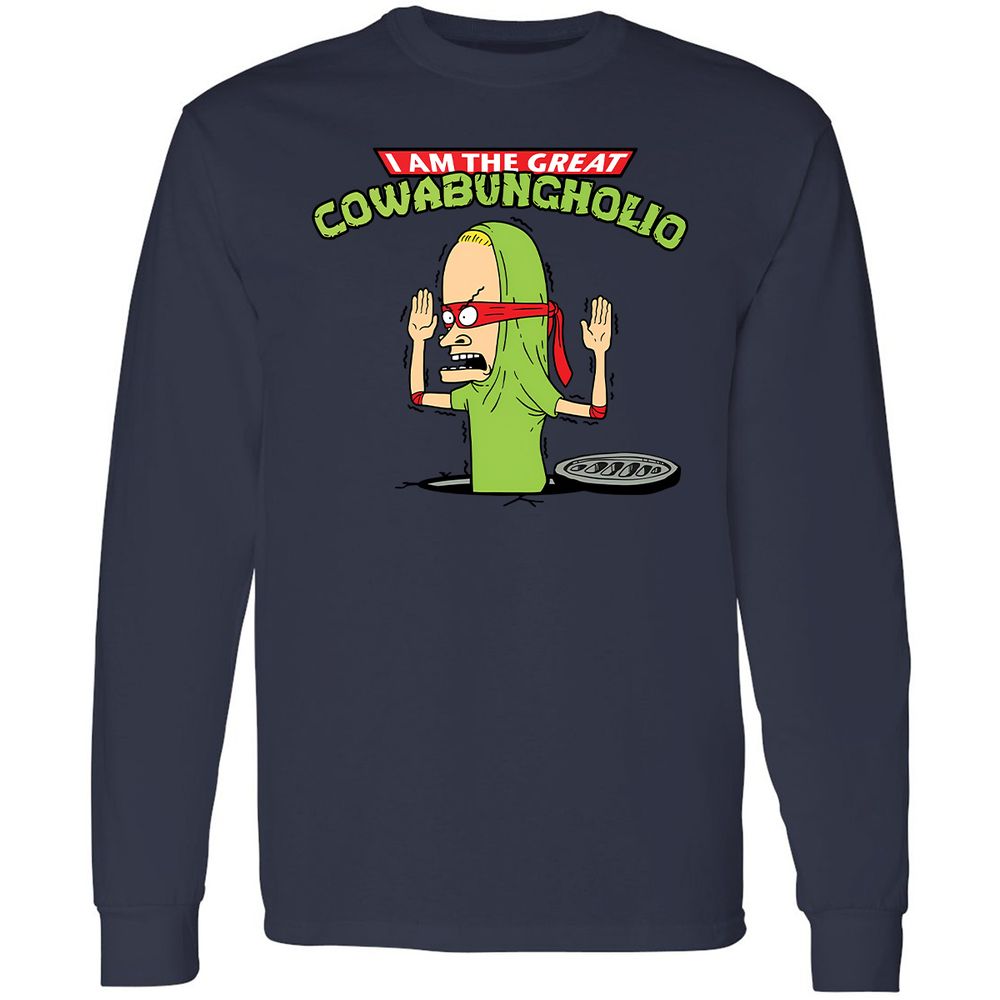 Long Sleeve T-Shirt - 4SRUUFUN - Navy - 12