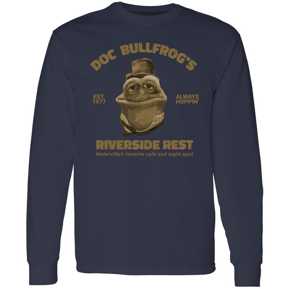 Long Sleeve T-Shirt - VYK7J1DP - Navy - 12