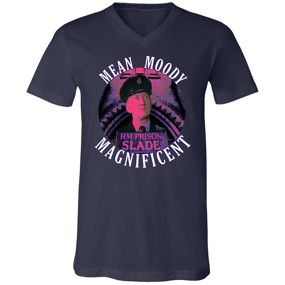 Unisex V-Neck T-Shirt - NR27ARMS - Navy - 12