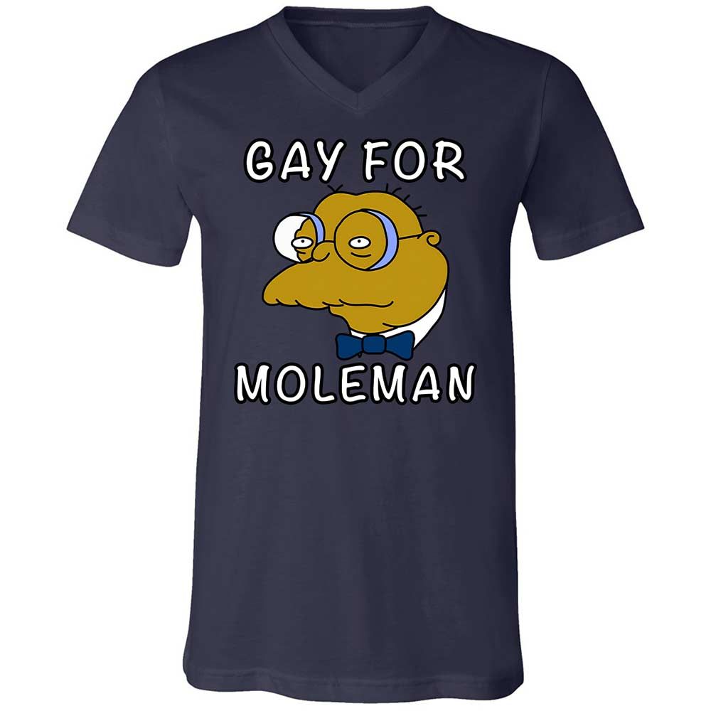 Gay for Moleman - Navy - 12