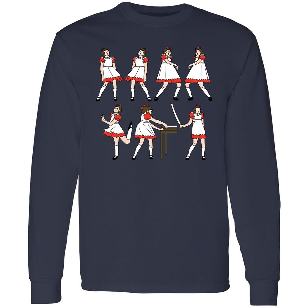 Long Sleeve T-Shirt - MV3R58T4 - Navy - 12