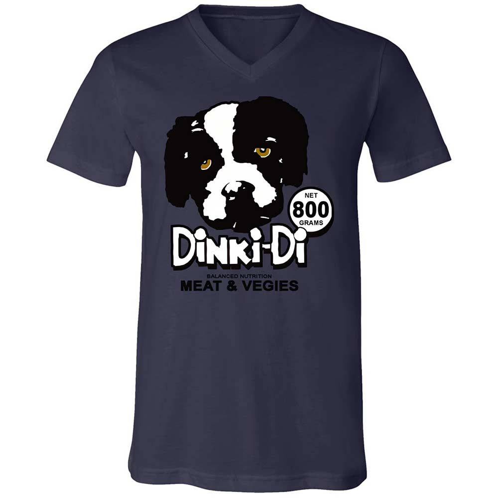 Unisex V-Neck T-Shirt - S1S8SM1U - Navy - 12