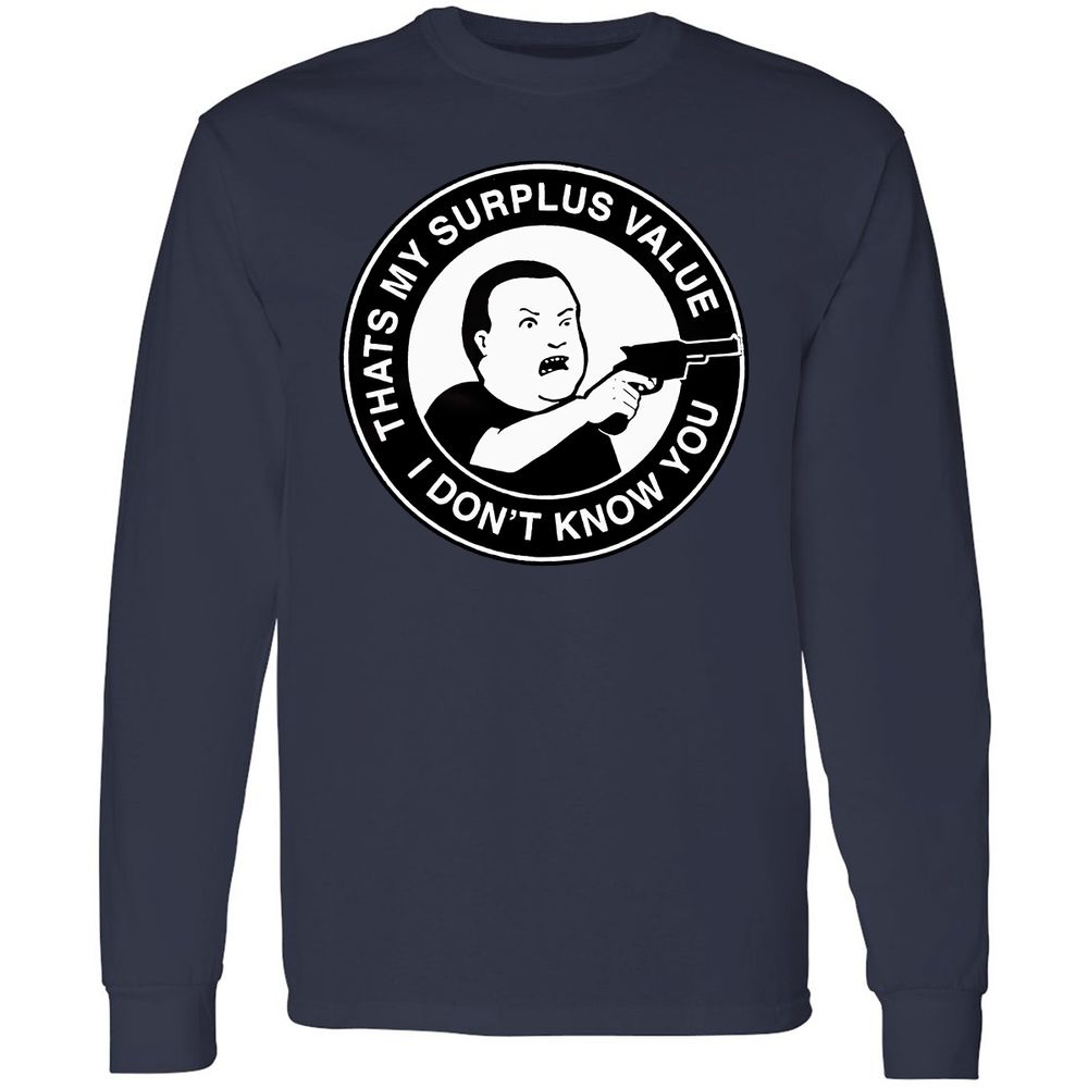 Long Sleeve T-Shirt - WFS5AY18 - Navy - 12