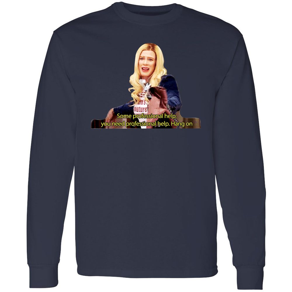 Long Sleeve T-Shirt - LJG6Z46G - Navy - 12