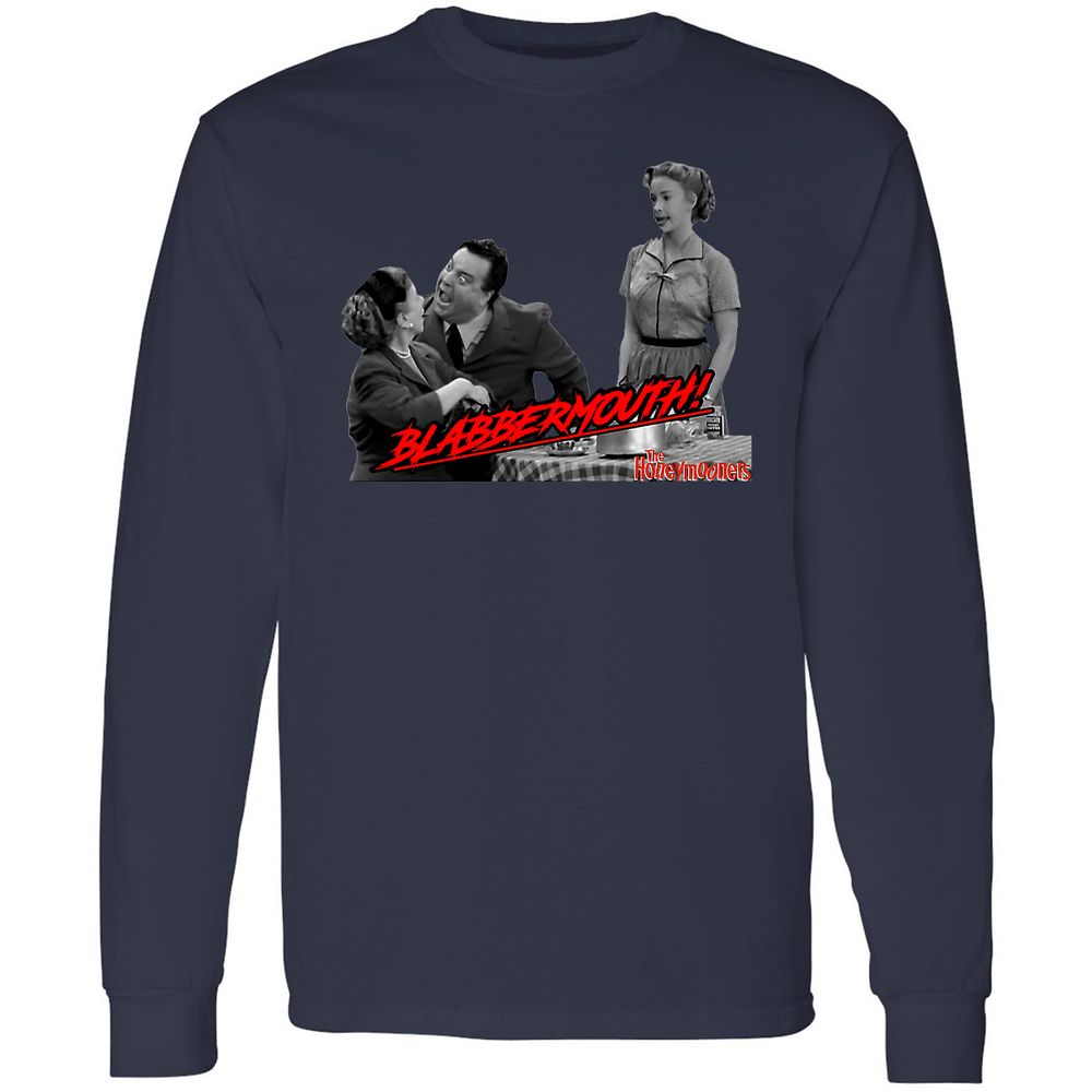 Long Sleeve T-Shirt - XDB5DQ71 - Navy - 12