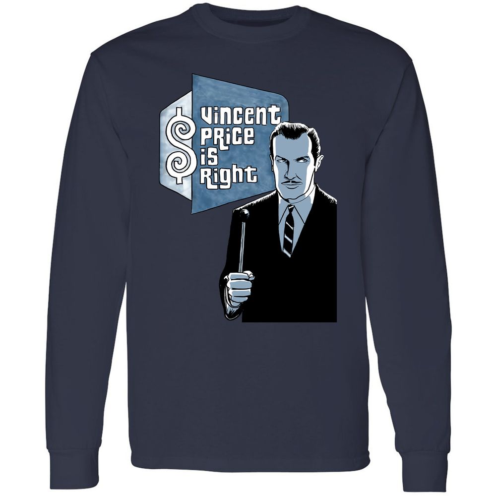 Long Sleeve T-Shirt - KRK8YWXU - Navy - 12