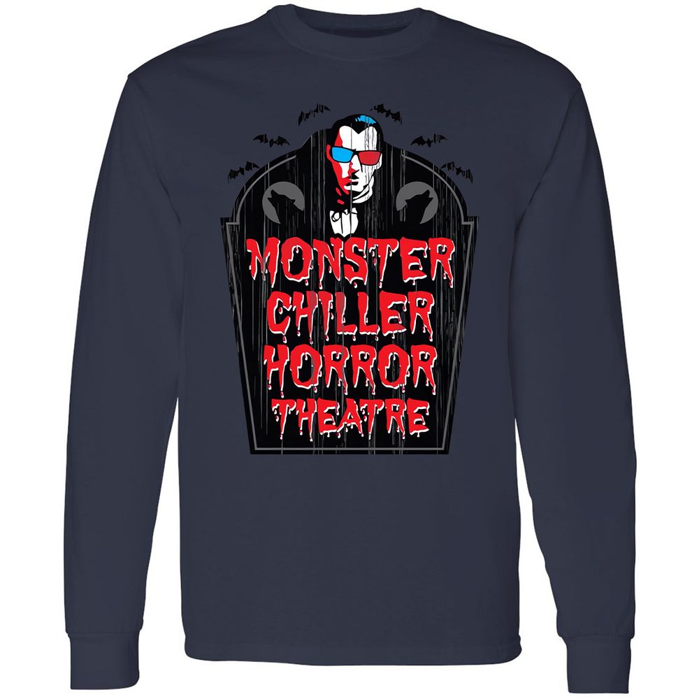 Long Sleeve T-Shirt - V7DQDZ4Y - Navy - 12