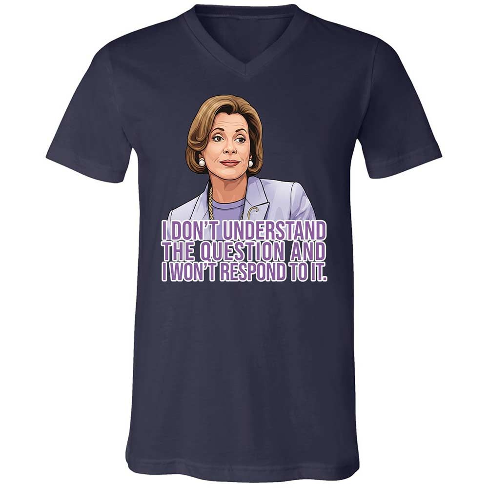 Unisex V-Neck T-Shirt - 23YBNVVS - Navy - 12