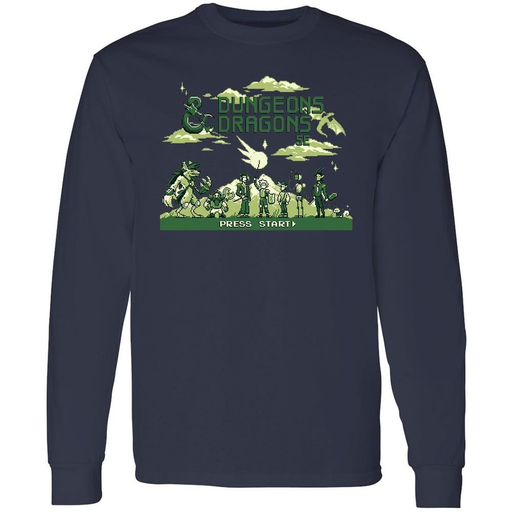Long Sleeve T-Shirt - 6A7GSUSG - Navy - 12