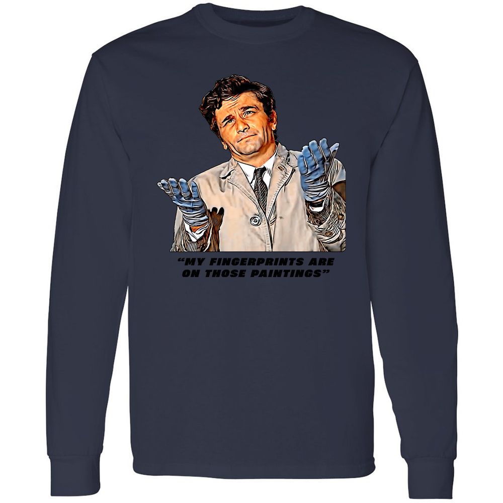 Long Sleeve T-Shirt - 826H4615 - Navy - 12