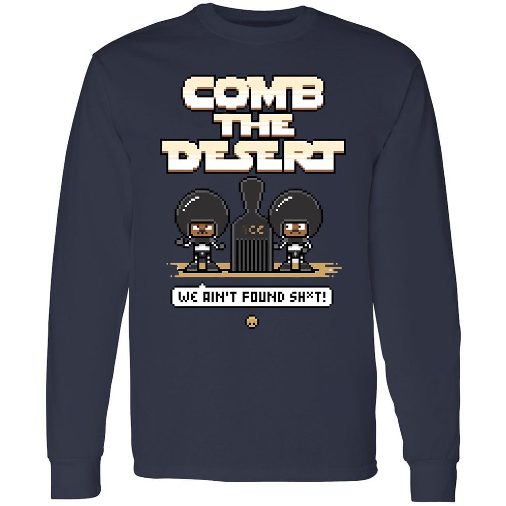 Comb The Desert - Navy - 12
