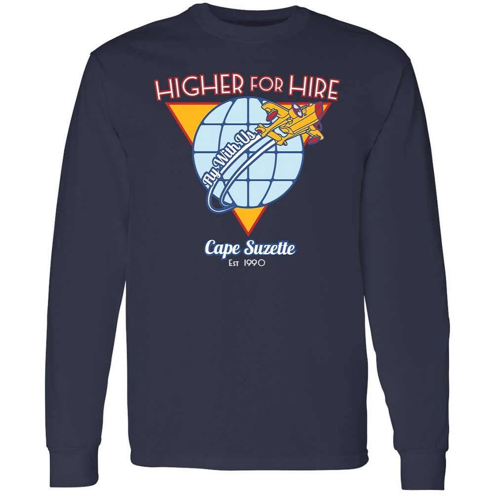 Long Sleeve T-Shirt - HYNJQ89R - Navy - 12