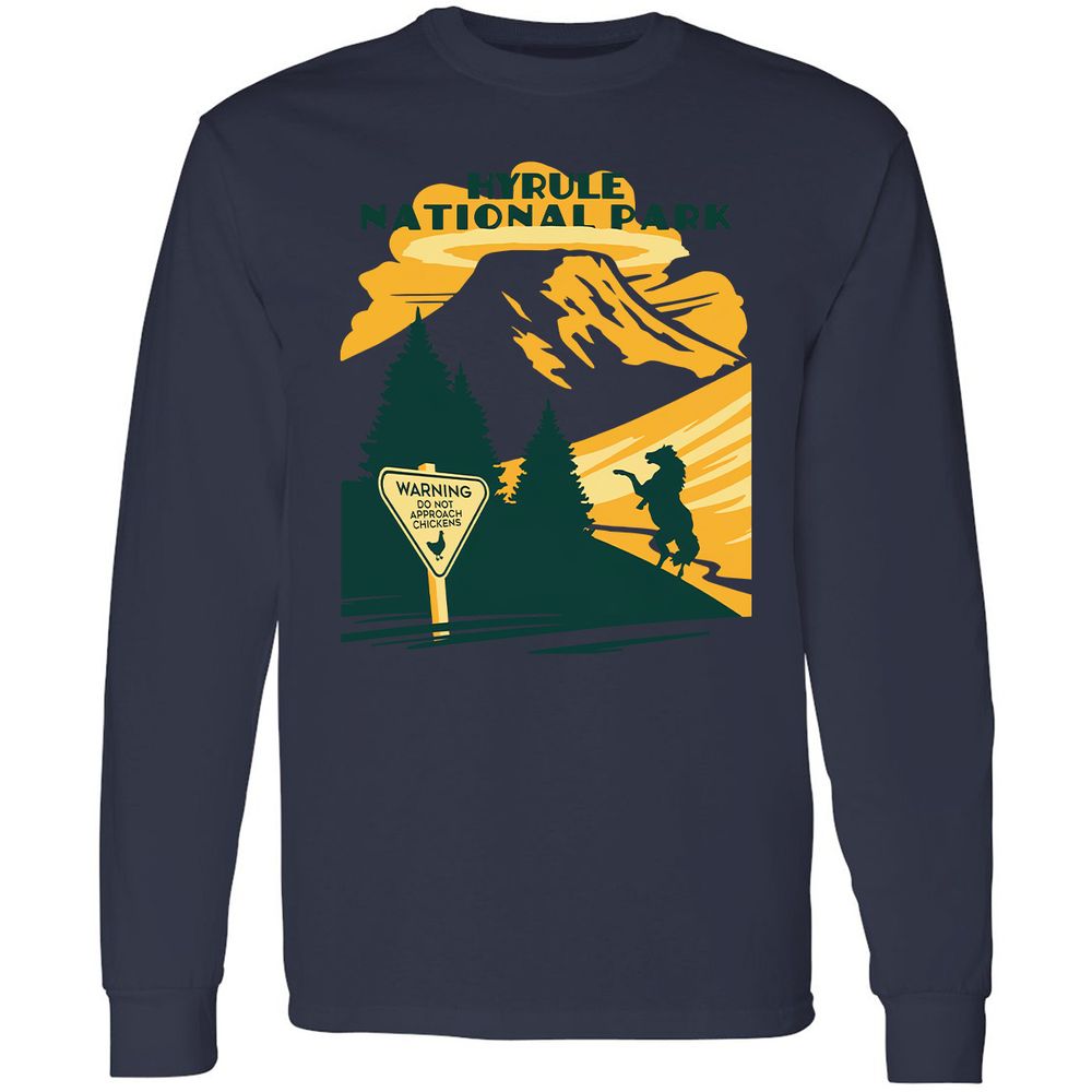 Long Sleeve T-Shirt - 3U48F4ZU - Navy - 12
