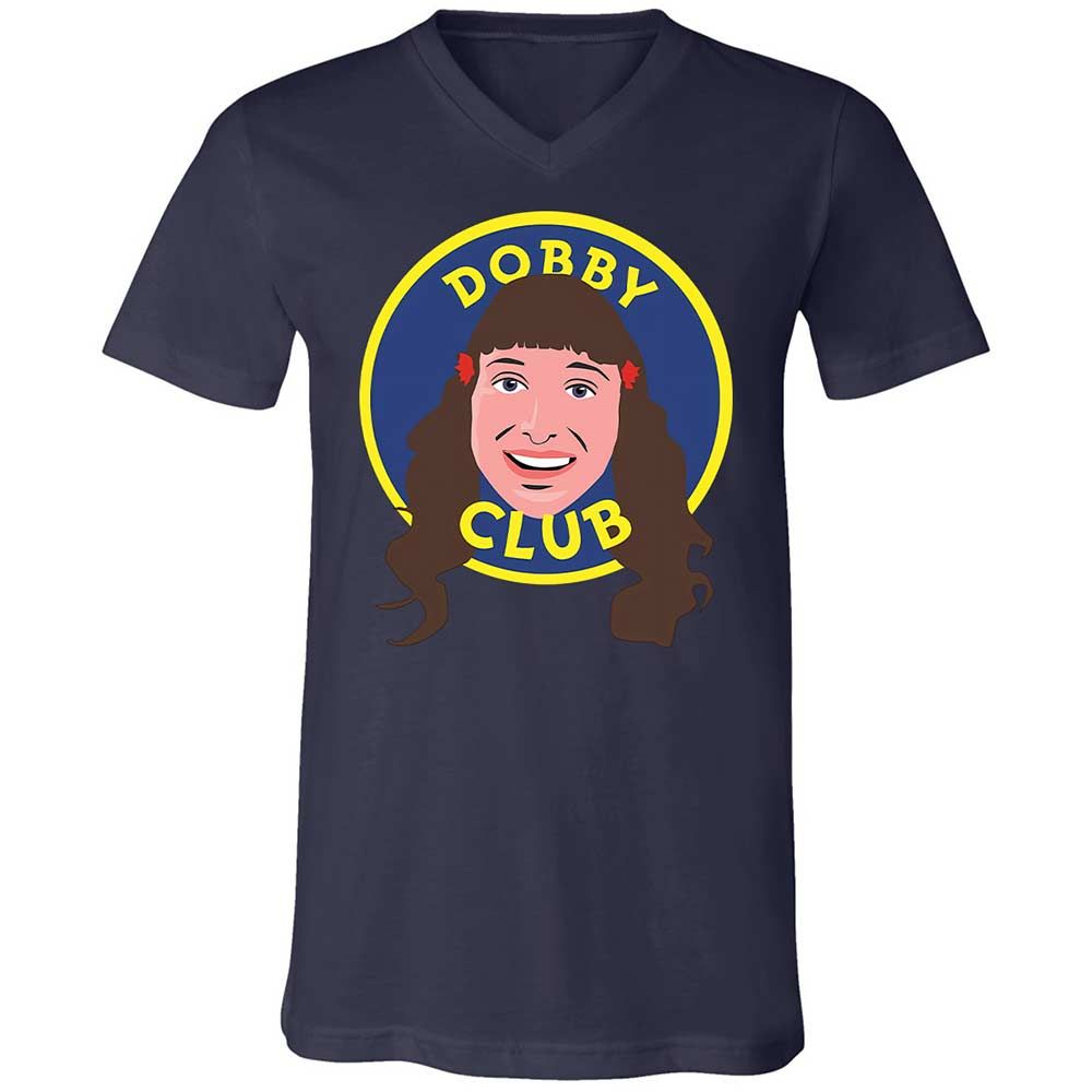 Unisex V-Neck T-Shirt - L171DS5Y - Navy - 12
