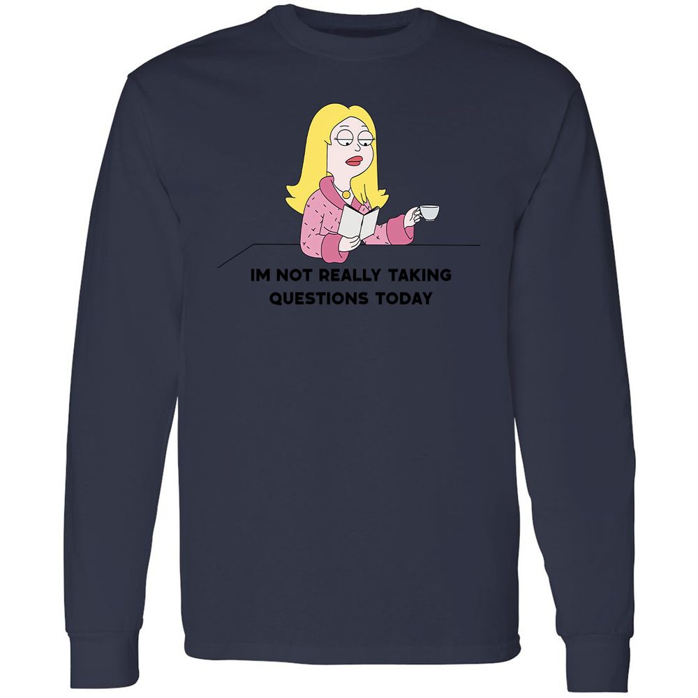 Long Sleeve T-Shirt - 1N9YW6AA - Navy - 12