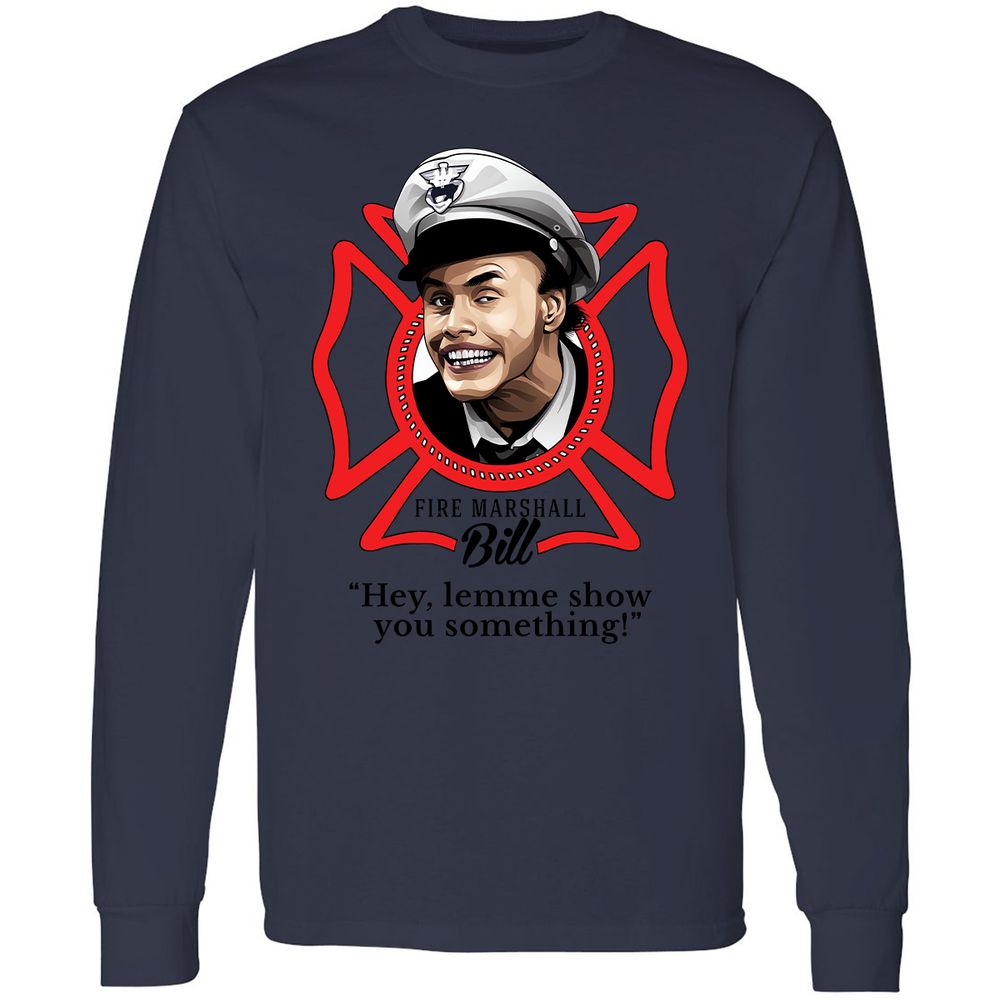 Long Sleeve T-Shirt - V8YX2CH4 - Navy - 12
