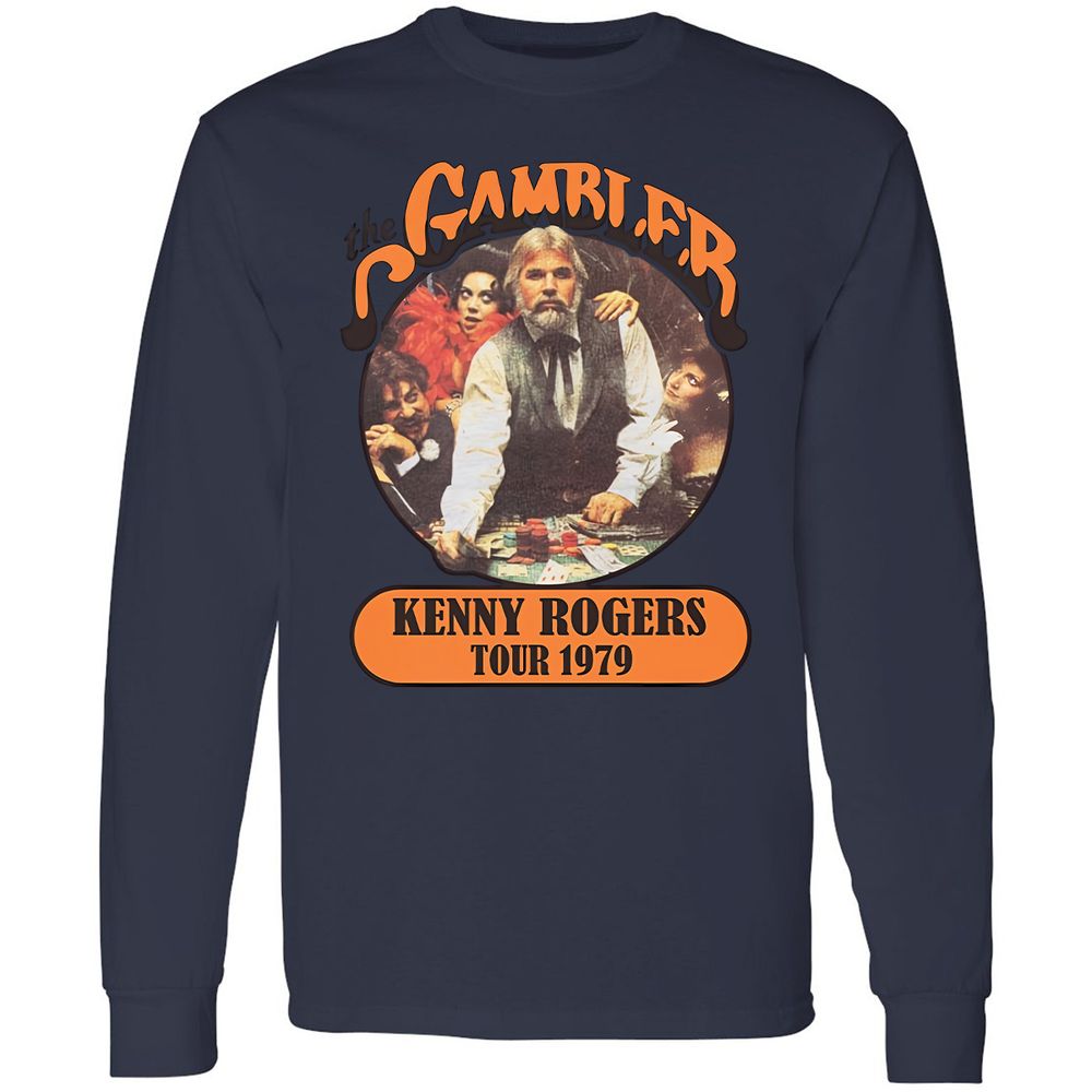 Long Sleeve T-Shirt - U7BQWWPM - Navy - 12