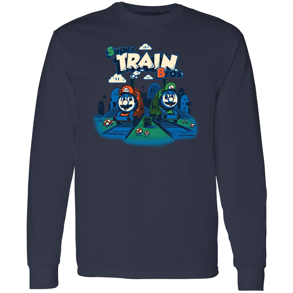 Long Sleeve T-Shirt - KDYV6632 - Navy - 12