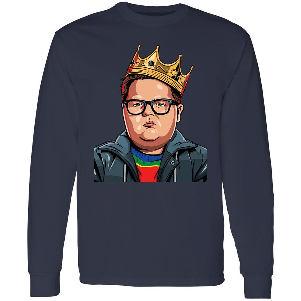 Long Sleeve T-Shirt - P7M8DS1Y - Navy - 12