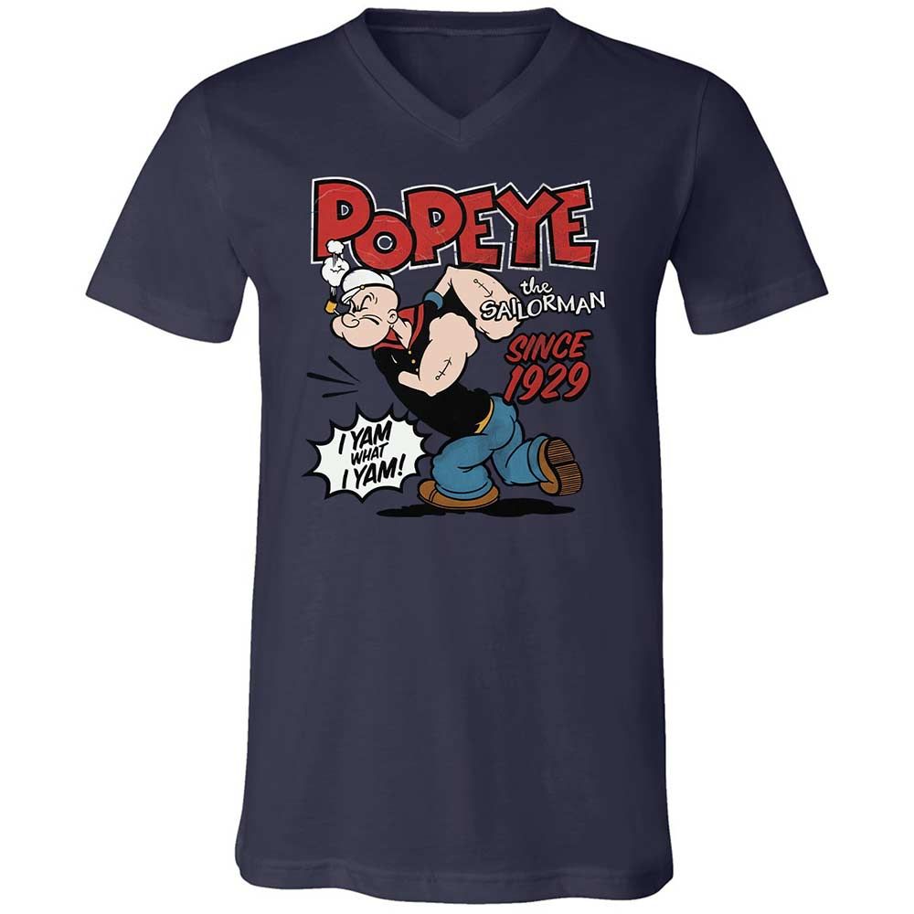 Unisex V-Neck T-Shirt - VTB7XSS7 - Navy - 12