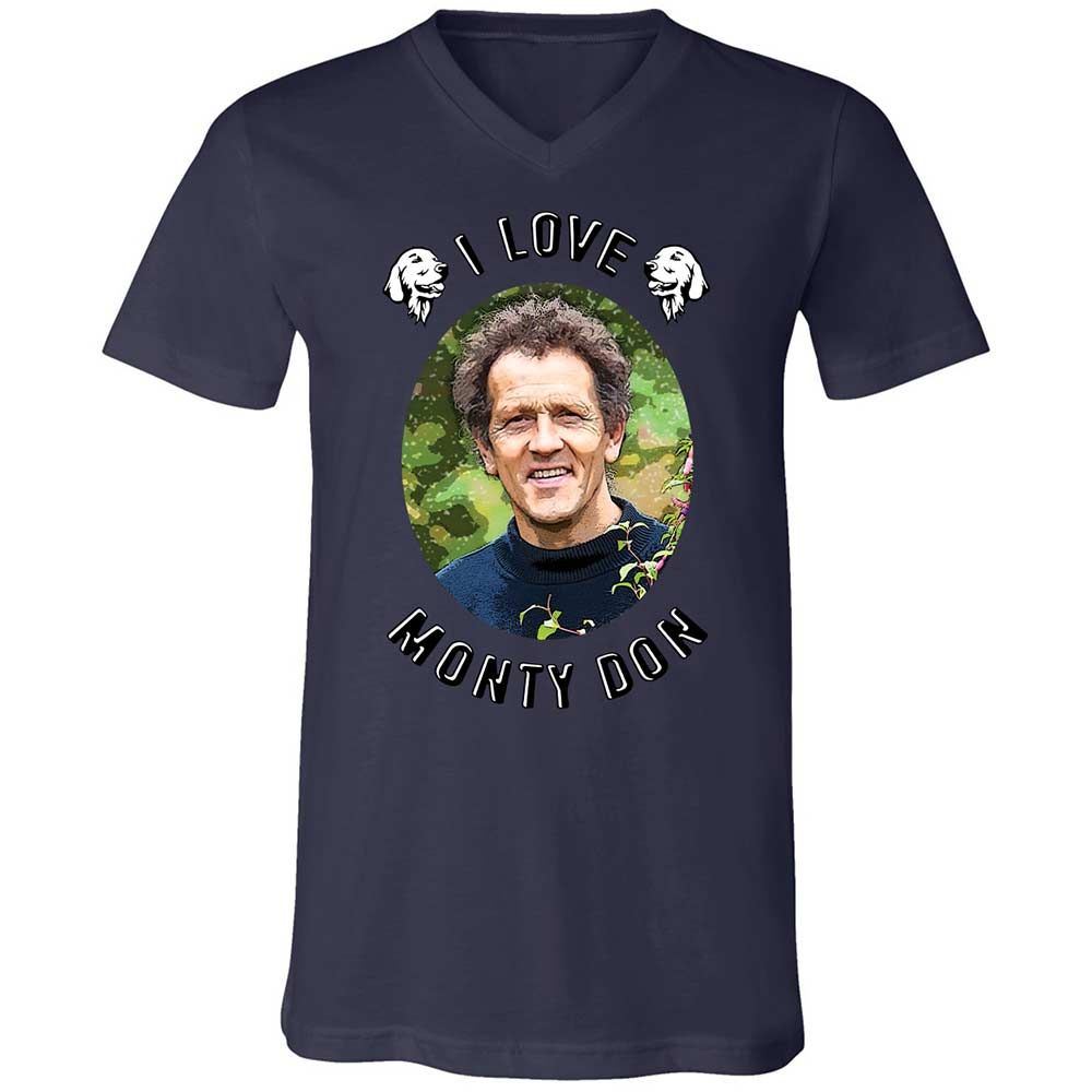 Unisex V-Neck T-Shirt - CYMSC1CV - Navy - 12