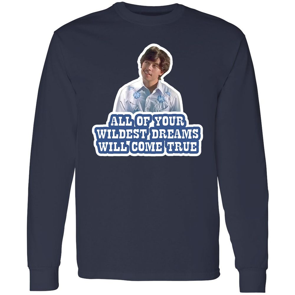 Long Sleeve T-Shirt - 3ZKD3MXL - Navy - 12