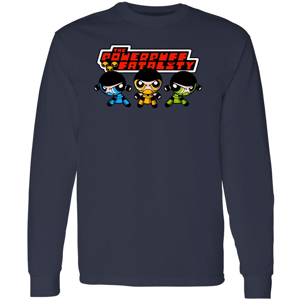 Long Sleeve T-Shirt - QPYDRZFX - Navy - 12