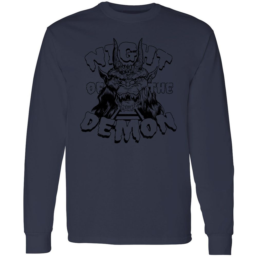 Long Sleeve T-Shirt - NGRYZVW3 - Navy - 12