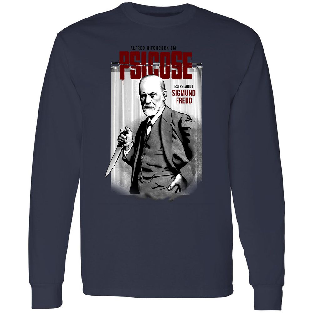 Long Sleeve T-Shirt - BWDZFNE2 - Navy - 12