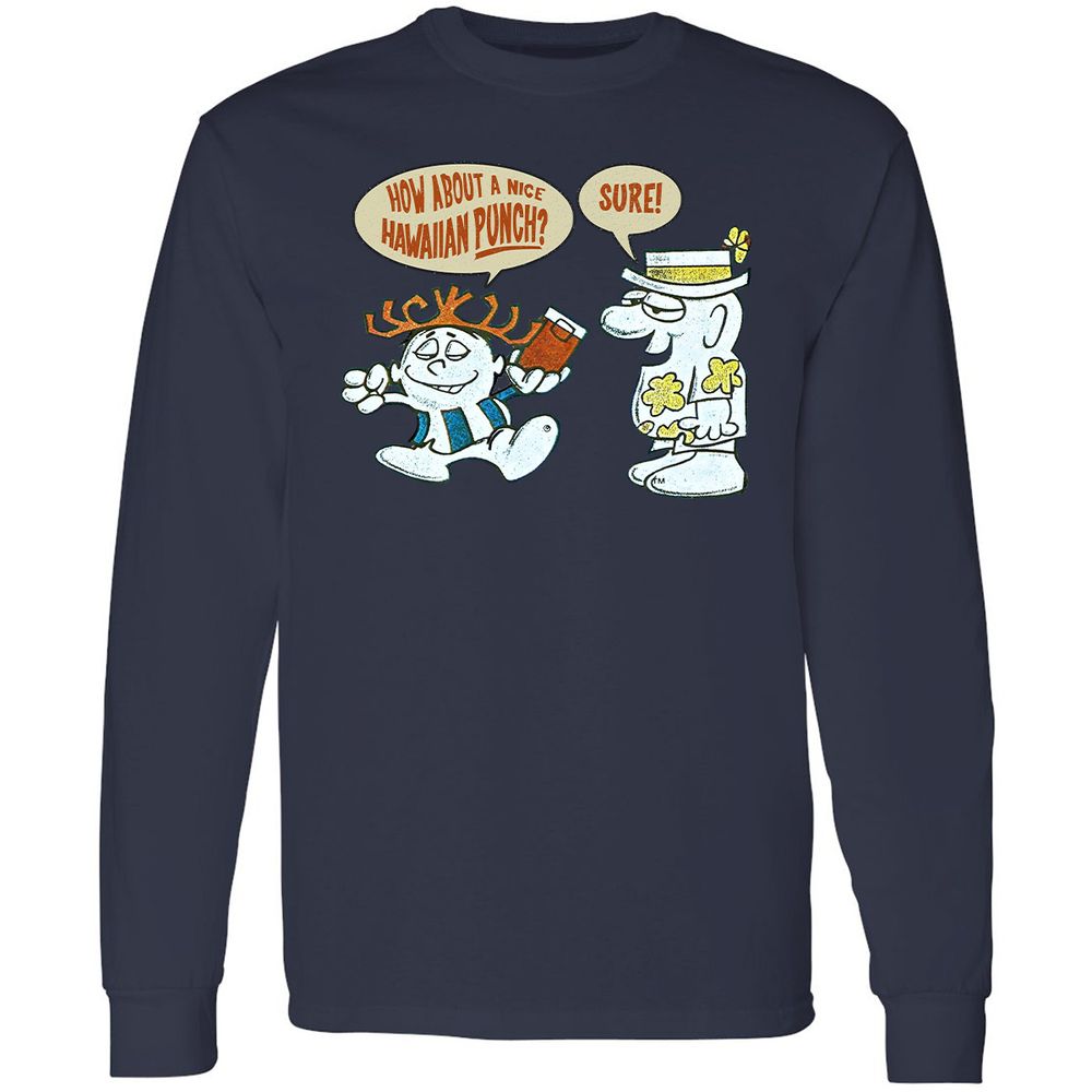 Long Sleeve T-Shirt - 1VK5DK9Y - Navy - 12