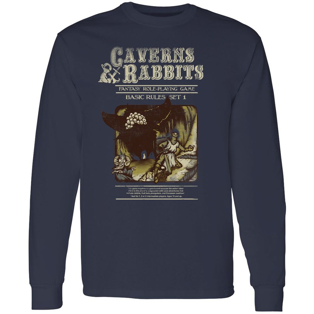 Long Sleeve T-Shirt - FW6UTBJU - Navy - 12