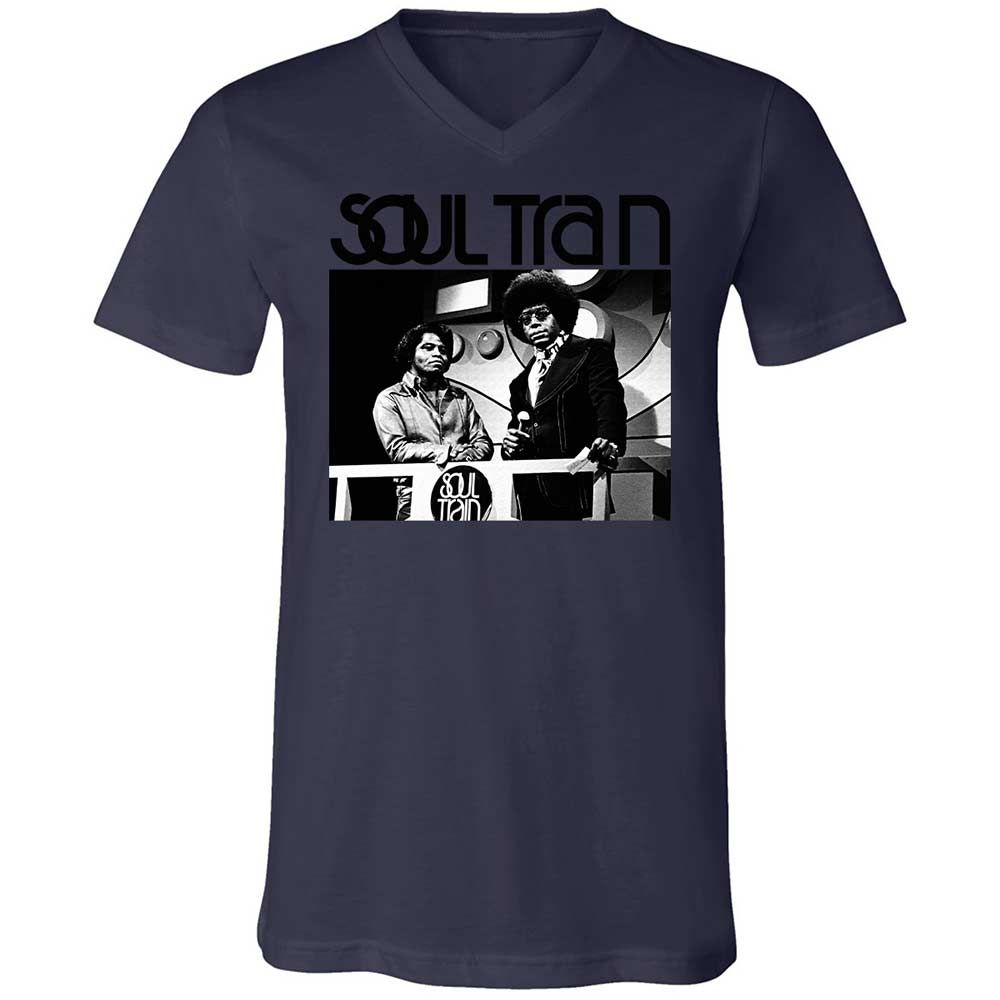 Unisex V-Neck T-Shirt - ZE2TW4LG - Navy - 12
