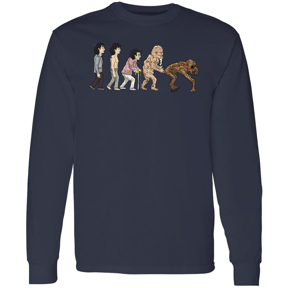 Long Sleeve T-Shirt - F49DMPZ5 - Navy - 12