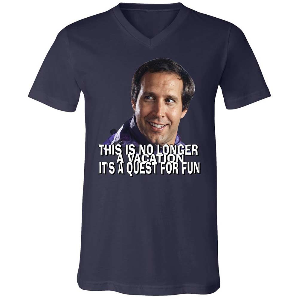 Unisex V-Neck T-Shirt - VEPEHNZD - Navy - 12