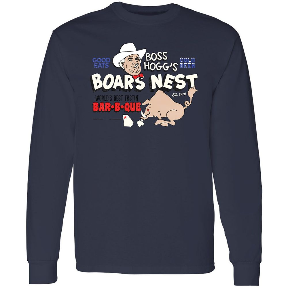 Long Sleeve T-Shirt - 9RU51LMP - Navy - 12