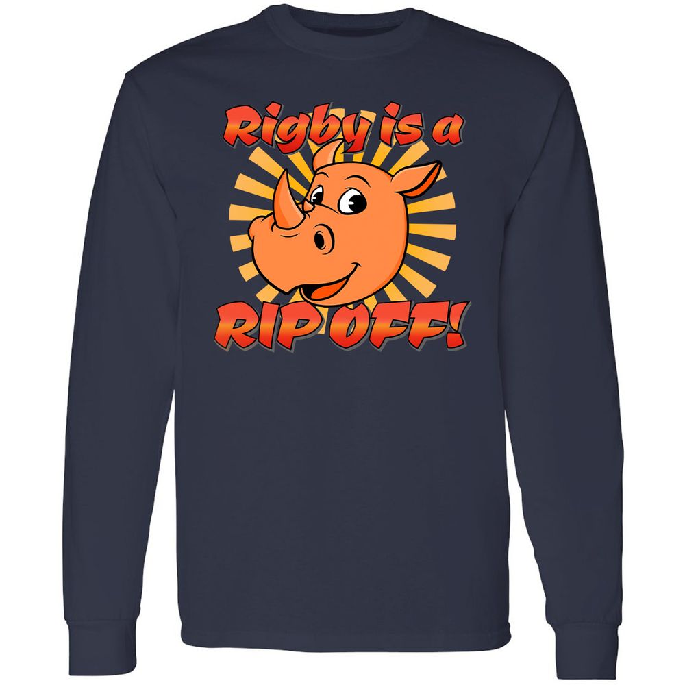 Long Sleeve T-Shirt - CM5RQB25 - Navy - 12