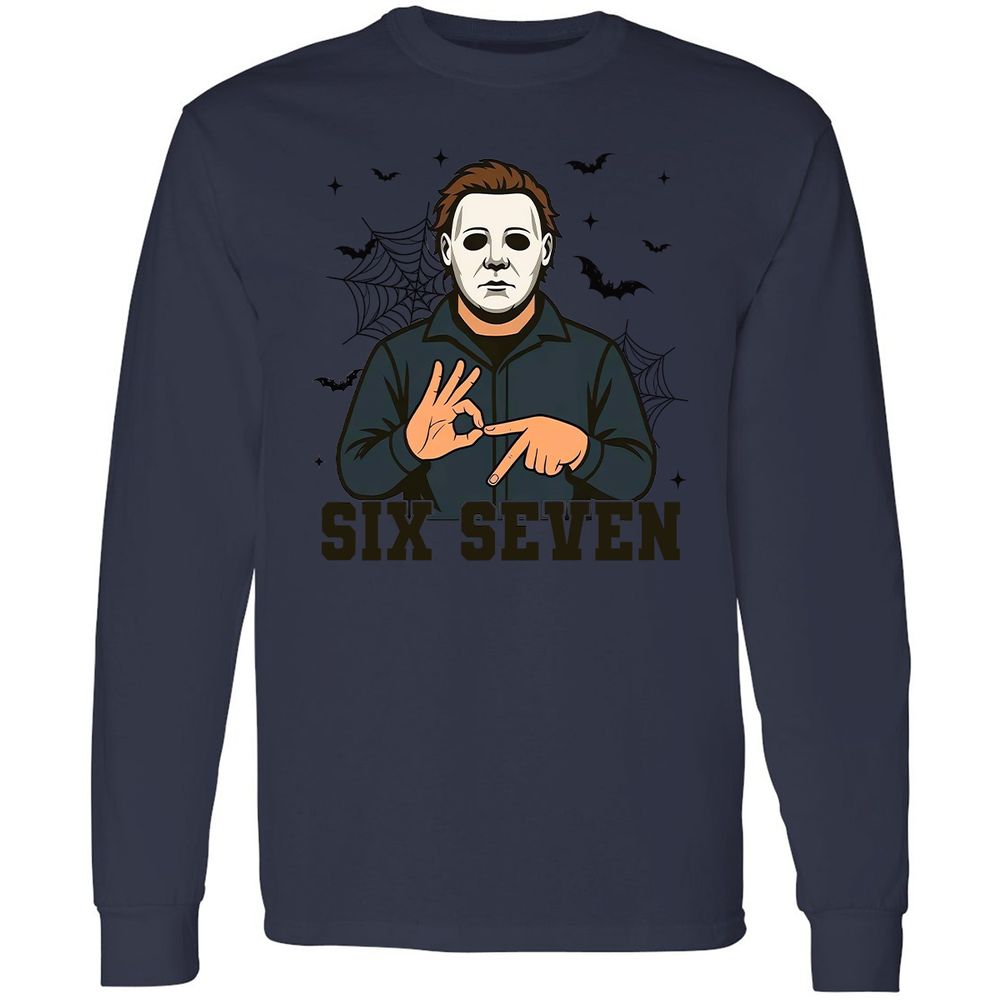 Long Sleeve T-Shirt - LHNJ12B5 - Navy - 12