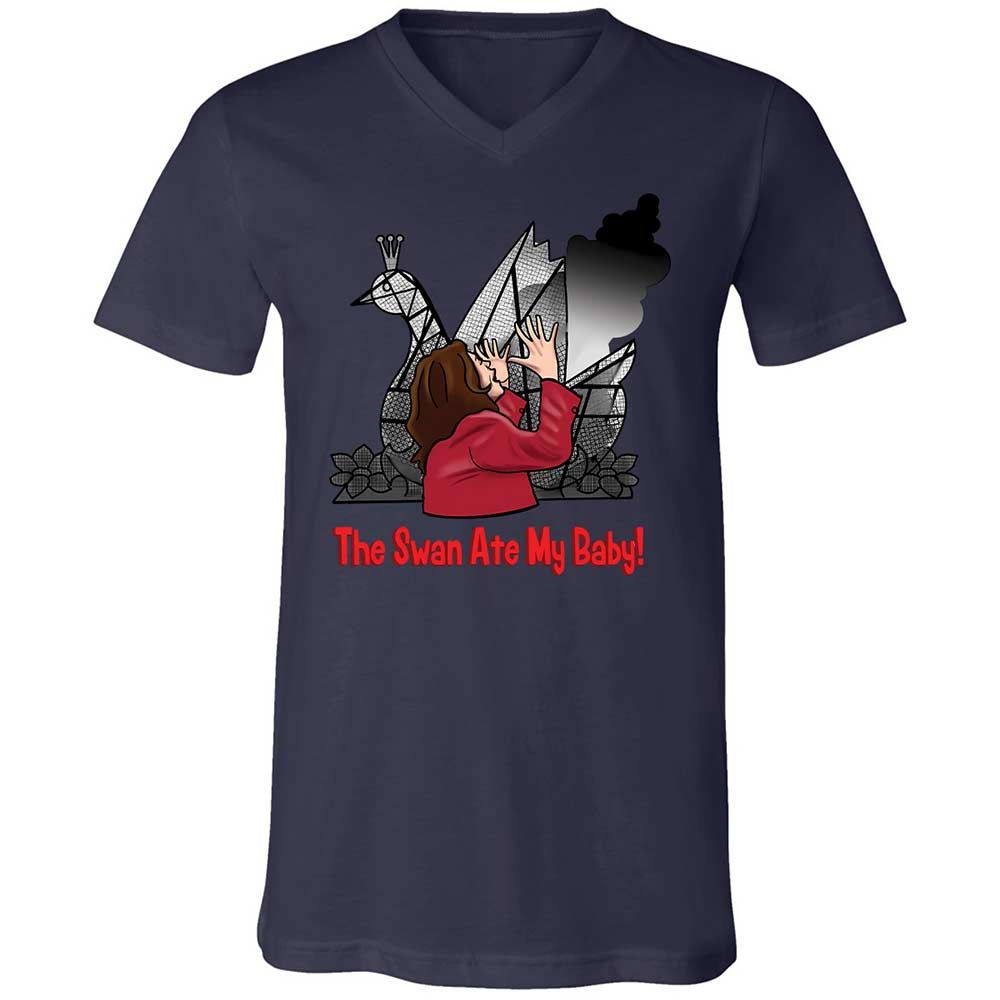 The Swan Ate My Baby - Navy - 12