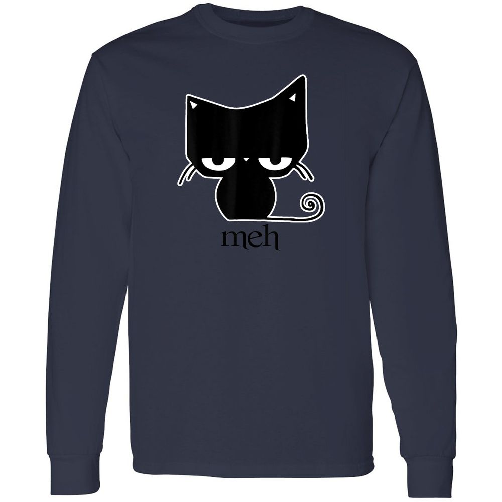 Long Sleeve T-Shirt - GJJXLKN3 - Navy - 12