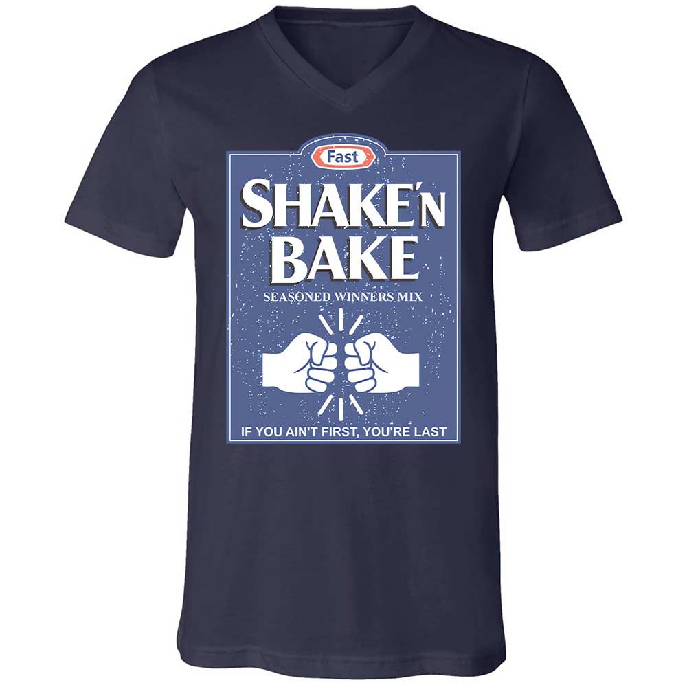 Unisex V-Neck T-Shirt - DD44RRWL - Navy - 12