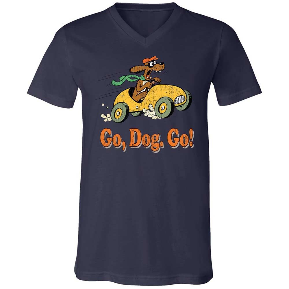Unisex V-Neck T-Shirt - SU8RS743 - Navy - 12