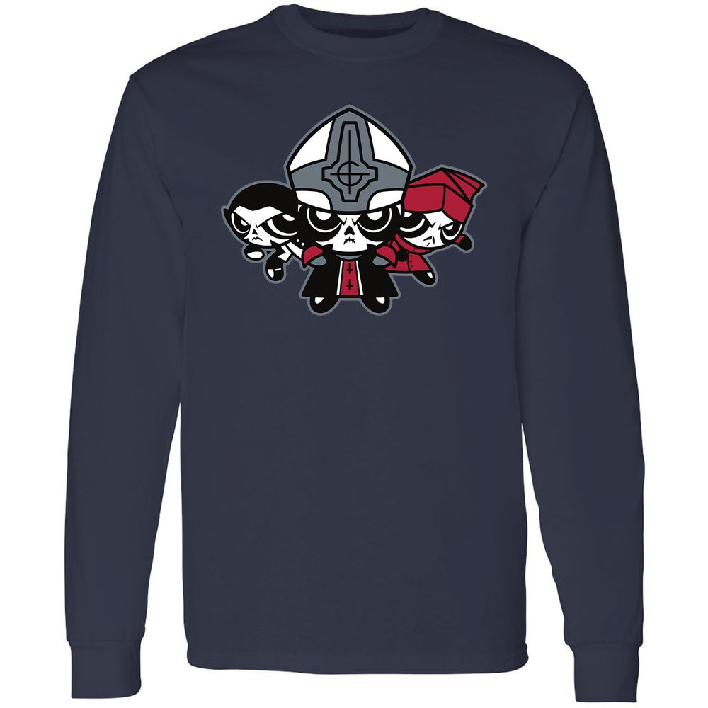 Long Sleeve T-Shirt - BZVBRCH2 - Navy - 12