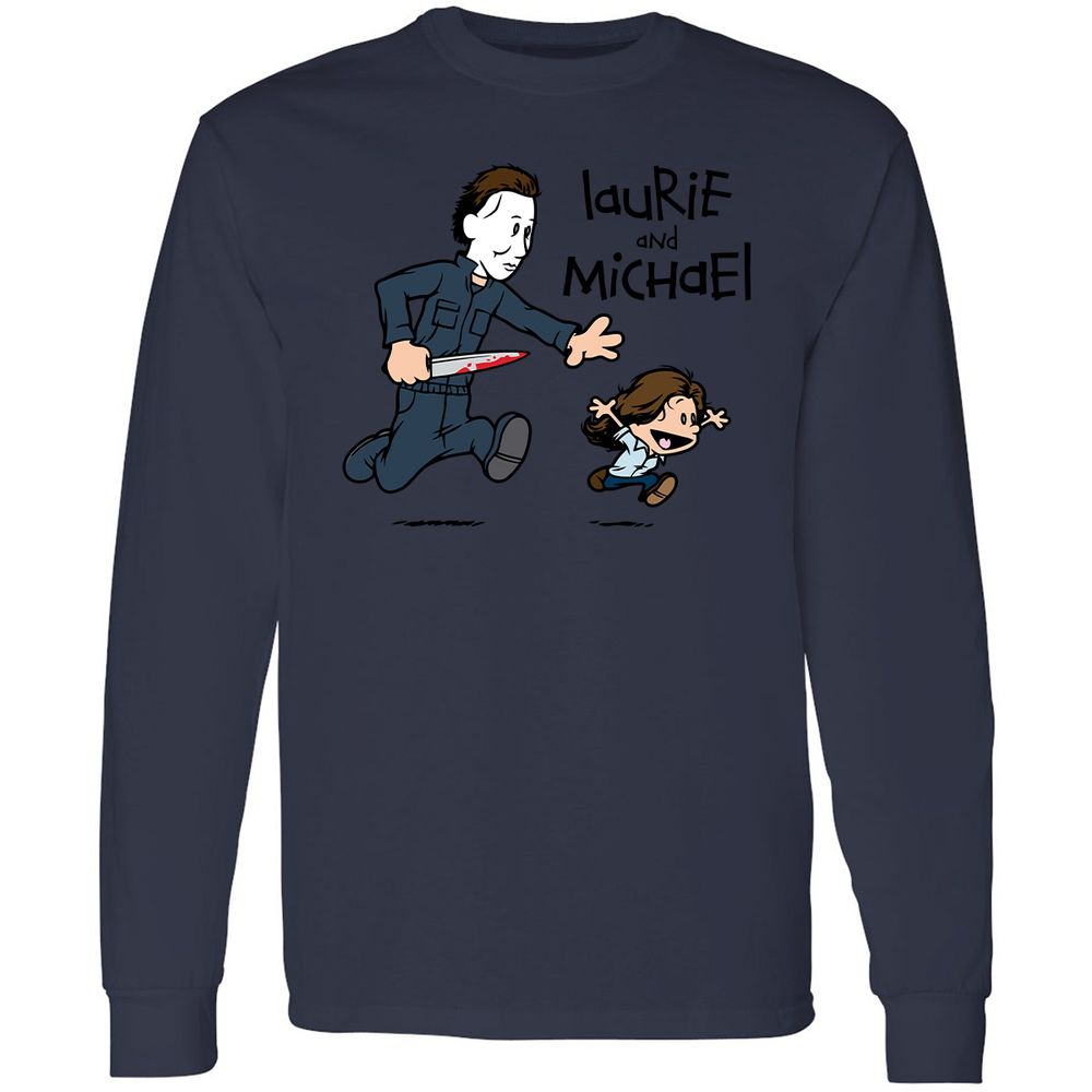 Long Sleeve T-Shirt - 3X5L3NVG - Navy - 12