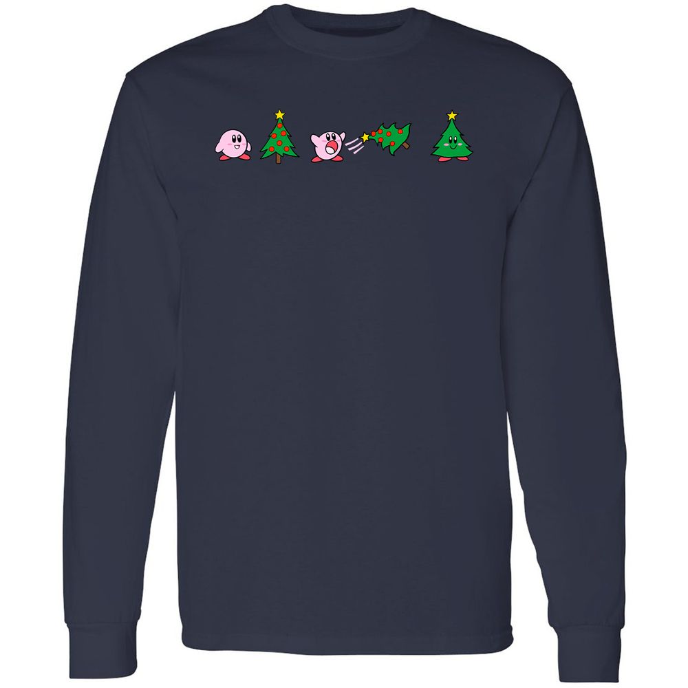 Long Sleeve T-Shirt - 5A6JC55F - Navy - 12