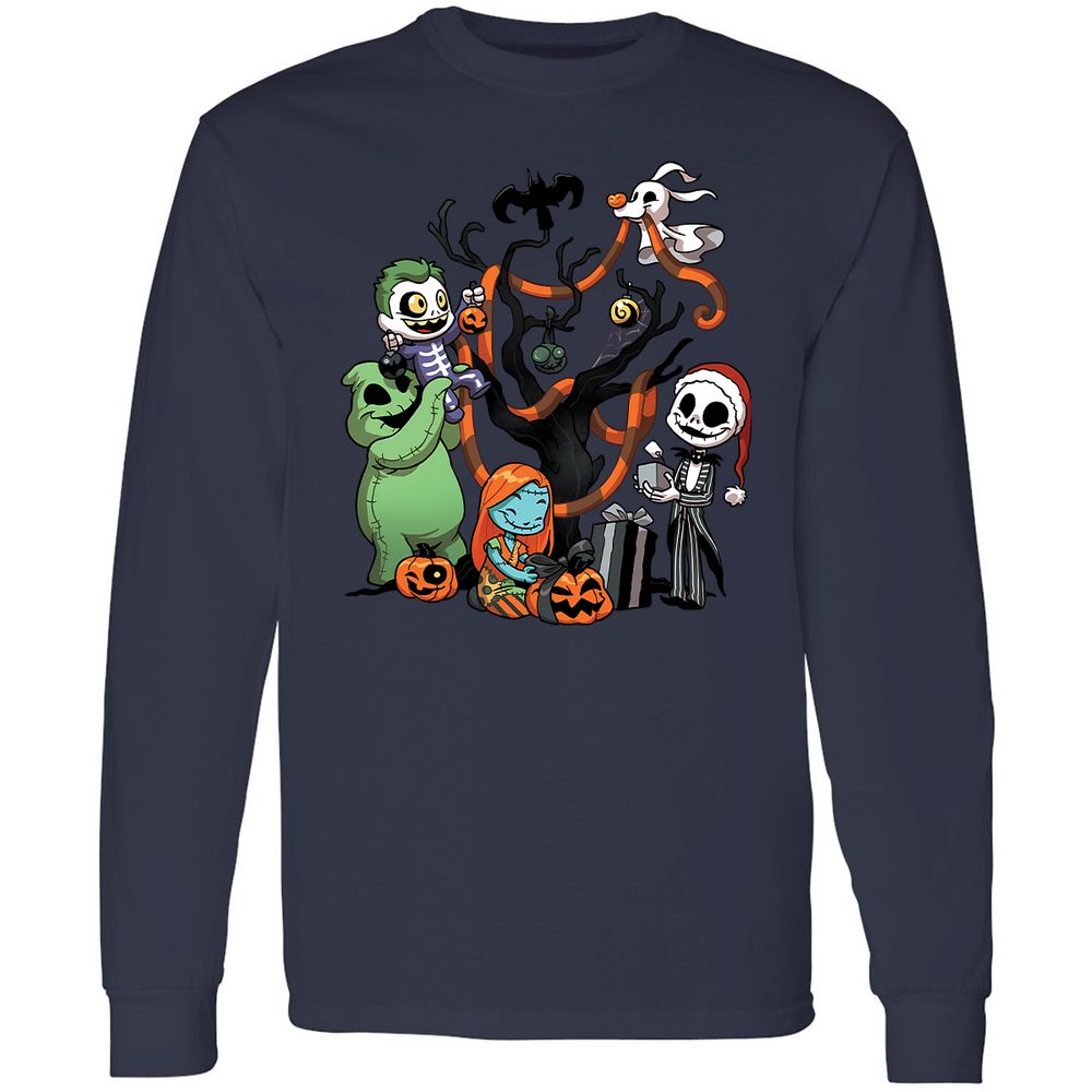 Long Sleeve T-Shirt - UYBMAYVA - Navy - 12
