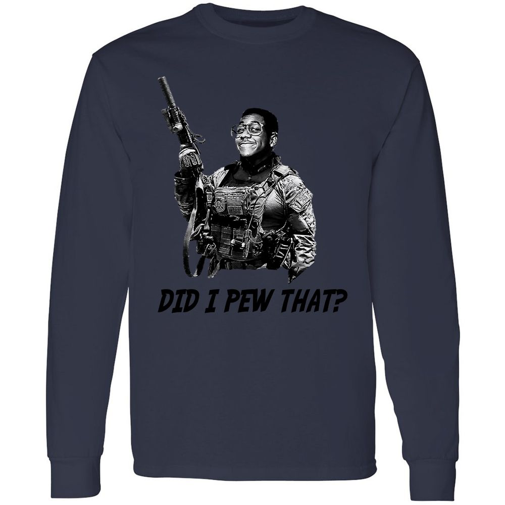Long Sleeve T-Shirt - W4PJVRGW - Navy - 12