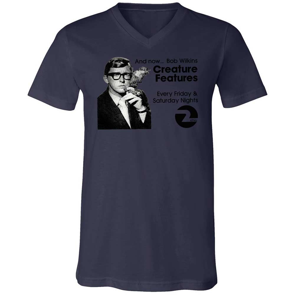 Bob Wilkins Creature Features - Navy - 12