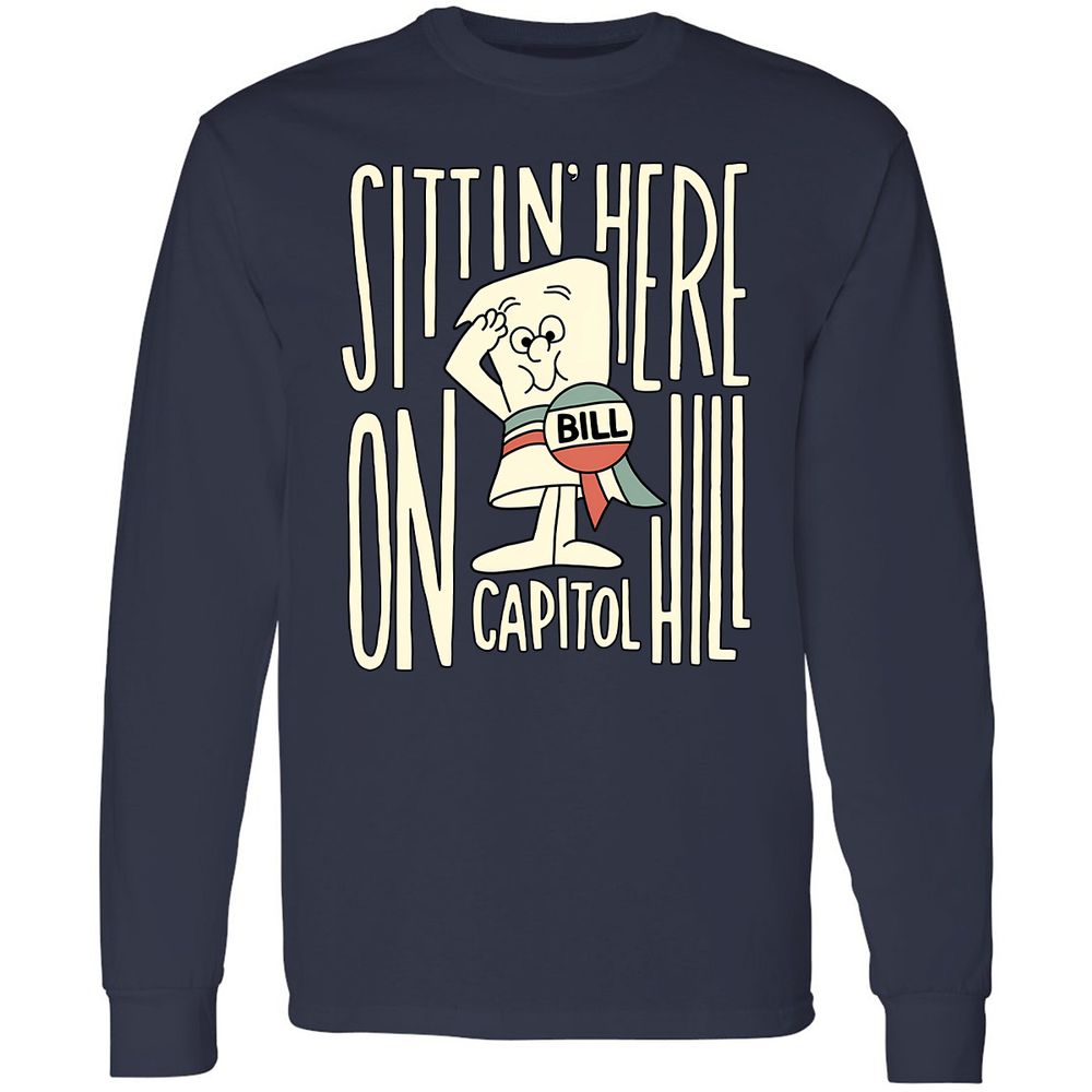 Long Sleeve T-Shirt - Z871UJ5L - Navy - 12