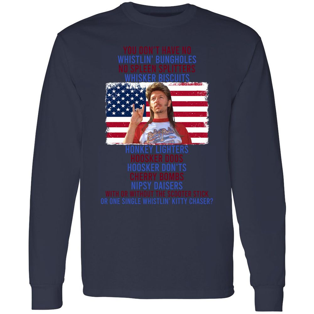 Long Sleeve T-Shirt - KFC8PARU - Navy - 12