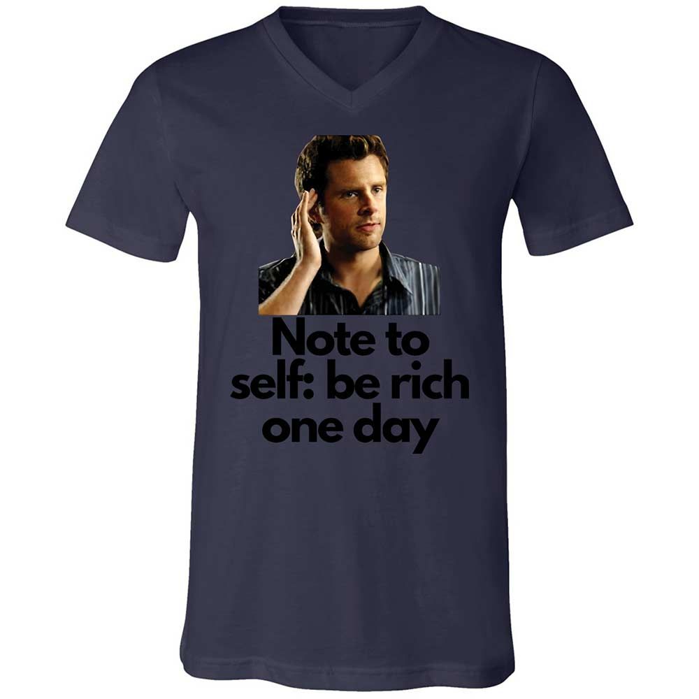 Unisex V-Neck T-Shirt - 772AERBD - Navy - 12